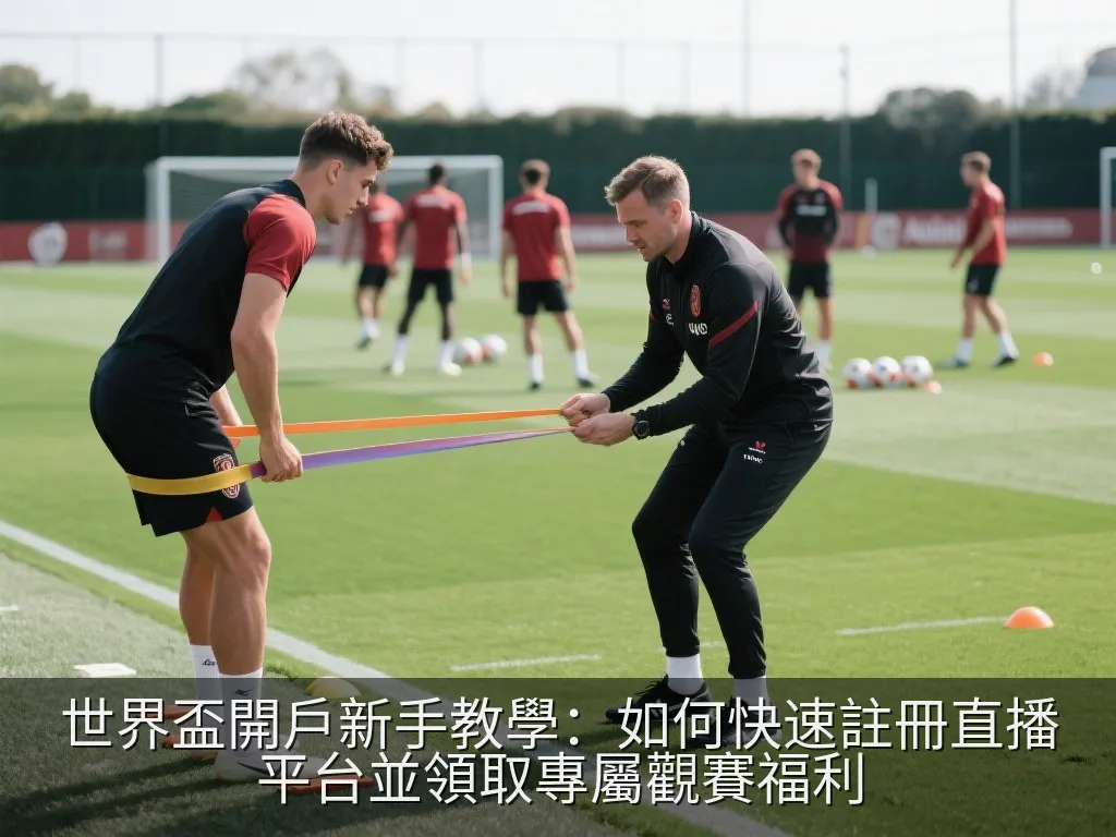 世界盃開戶新手教學：如何快速註冊直播平台並領取專屬觀賽福利